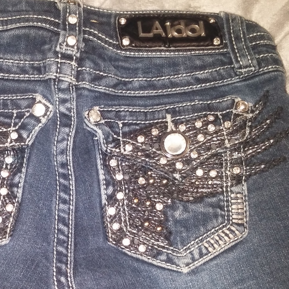 💸Girls LA IDOL Shorts size 7 RN#81005💸